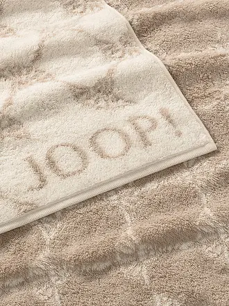 JOOP | Handtuch "Cornflower" 80x150cm (schwarz) | creme